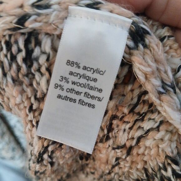 Maurices wool blend open knit cardigan women’s size Large - Picture 5 of 6